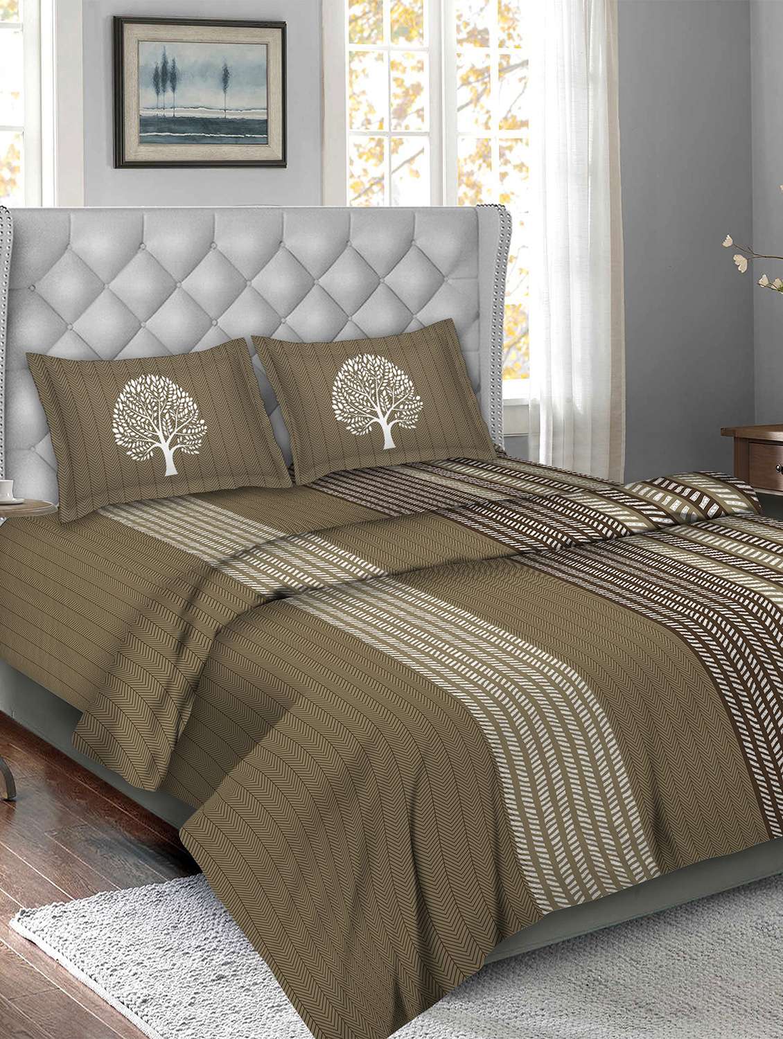 printed dohar for double bed - 18701739 - Zoom Image - 0
