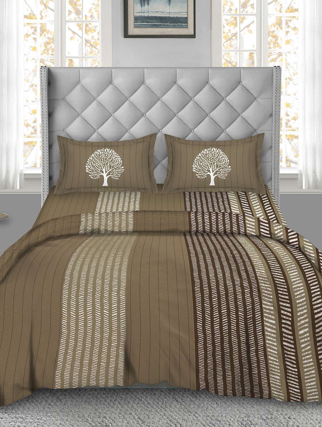 printed dohar for double bed - 18701739 - Standard Image - 1