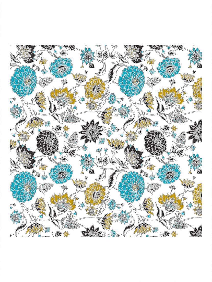 150 tc floral print cotton 4-piece bedding king size set (1 dohar, 1 bedsheet with 2 pillow covers ) - 18701781 -  Standard Image - 4