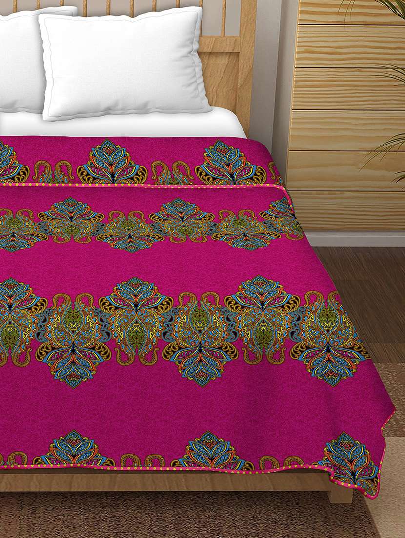 double dohar / ac blanket reversible| size: 200 x 210 cm - breeze collection - 18701914 -  Standard Image - 1