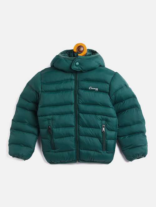 green polyester bomber jackets - 18703909 - Standard Image - 0