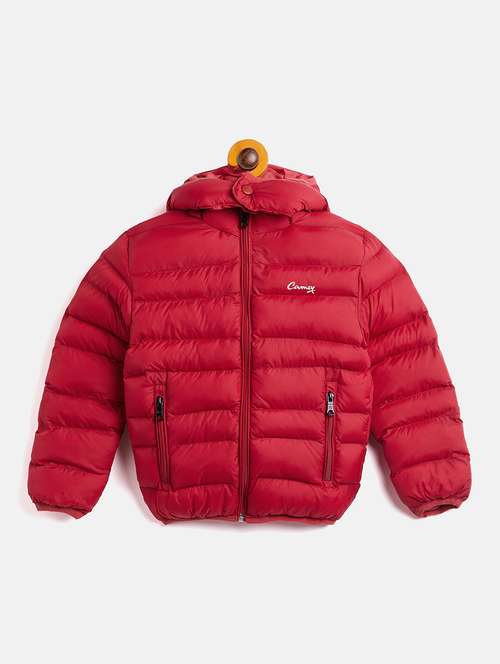 red polyester bomber jackets  - 18703911 -  Standard Image - 0