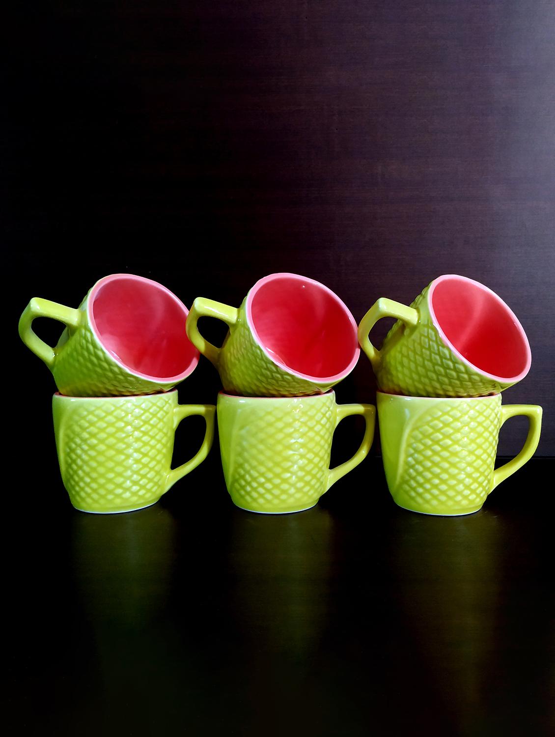 moody panda designer set of 6 cups | cupset | set of 6 cups | ceramic - 18703913 -  Zoom Image - 0