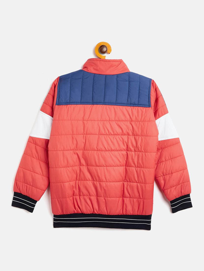 orange polyester quilted jackets & coat - 18703930 - Standard Image - 1