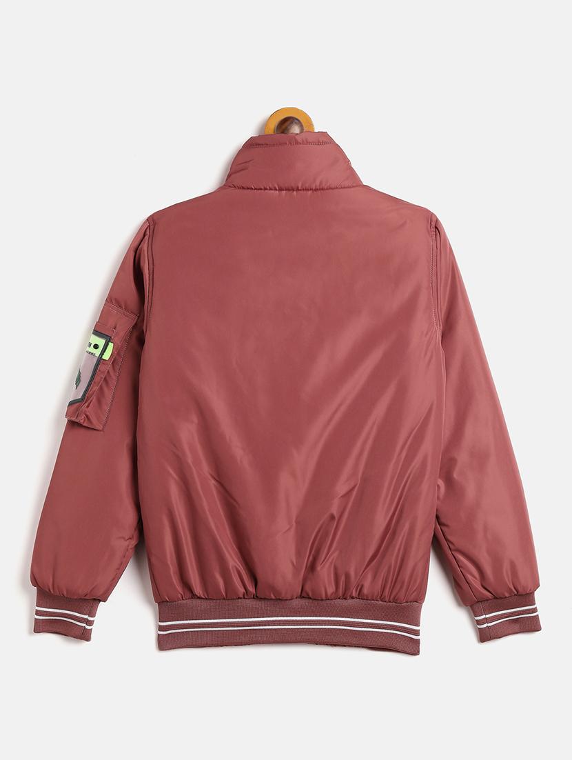 red nylon quilted jackets & coat - 18703939 - Standard Image - 1