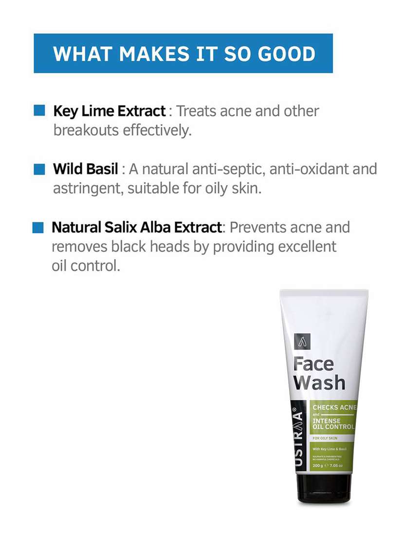 ustraa o.g deodorant - 150ml & face wash oily skin - 200g combo - 18718136 - Standard Image - 6
