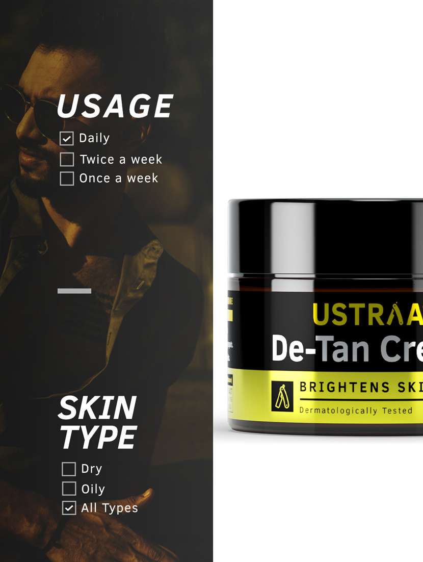 ustraa o.g deodorant - 150ml & de-tan cream - 50g combo - 18718139 - Standard Image - 6