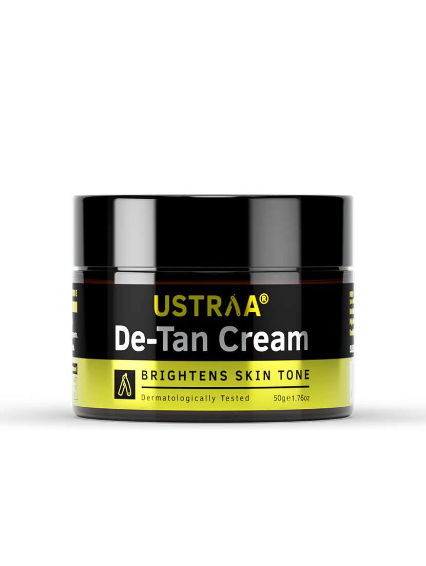 ustraa ayurvedic cold pressed oil - 200ml & de tan face cream - 50g - 18718156 -  Standard Image - 1