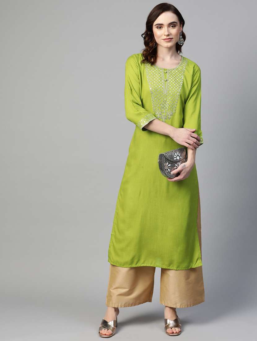 women's straight kurta