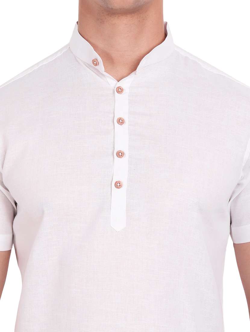 pack of 2 solid short kurta - 18719223 -  Standard Image - 9