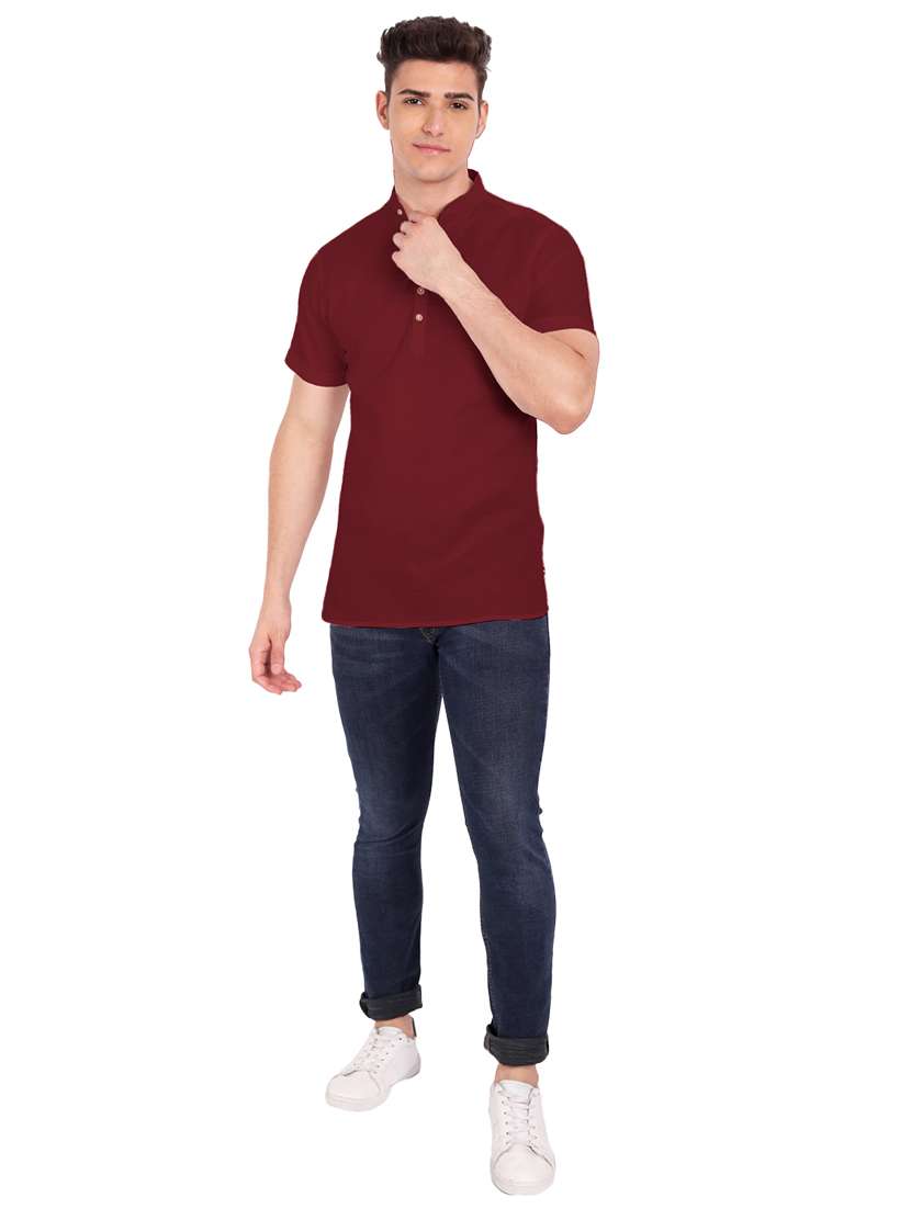 pack of 2 solid short kurta - 18719226 -  Standard Image - 4