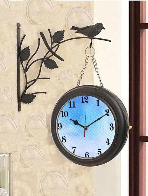 round shape digital display wall clock