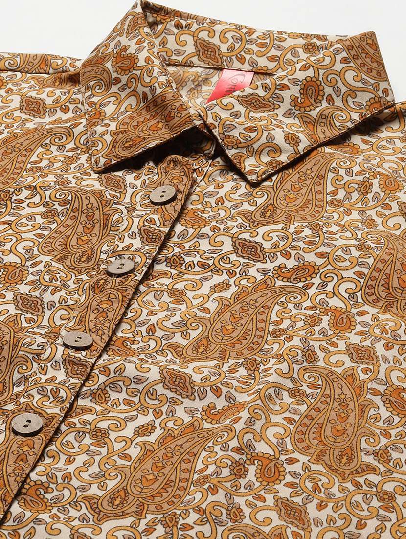 long sleeved printed nightwear set - 18720821 -  Standard Image - 4