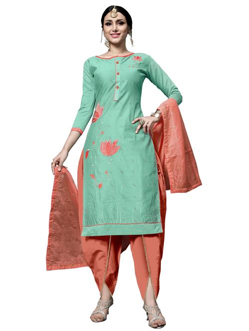 unstitched salwar suit - 18721181 - Standard Image - 0