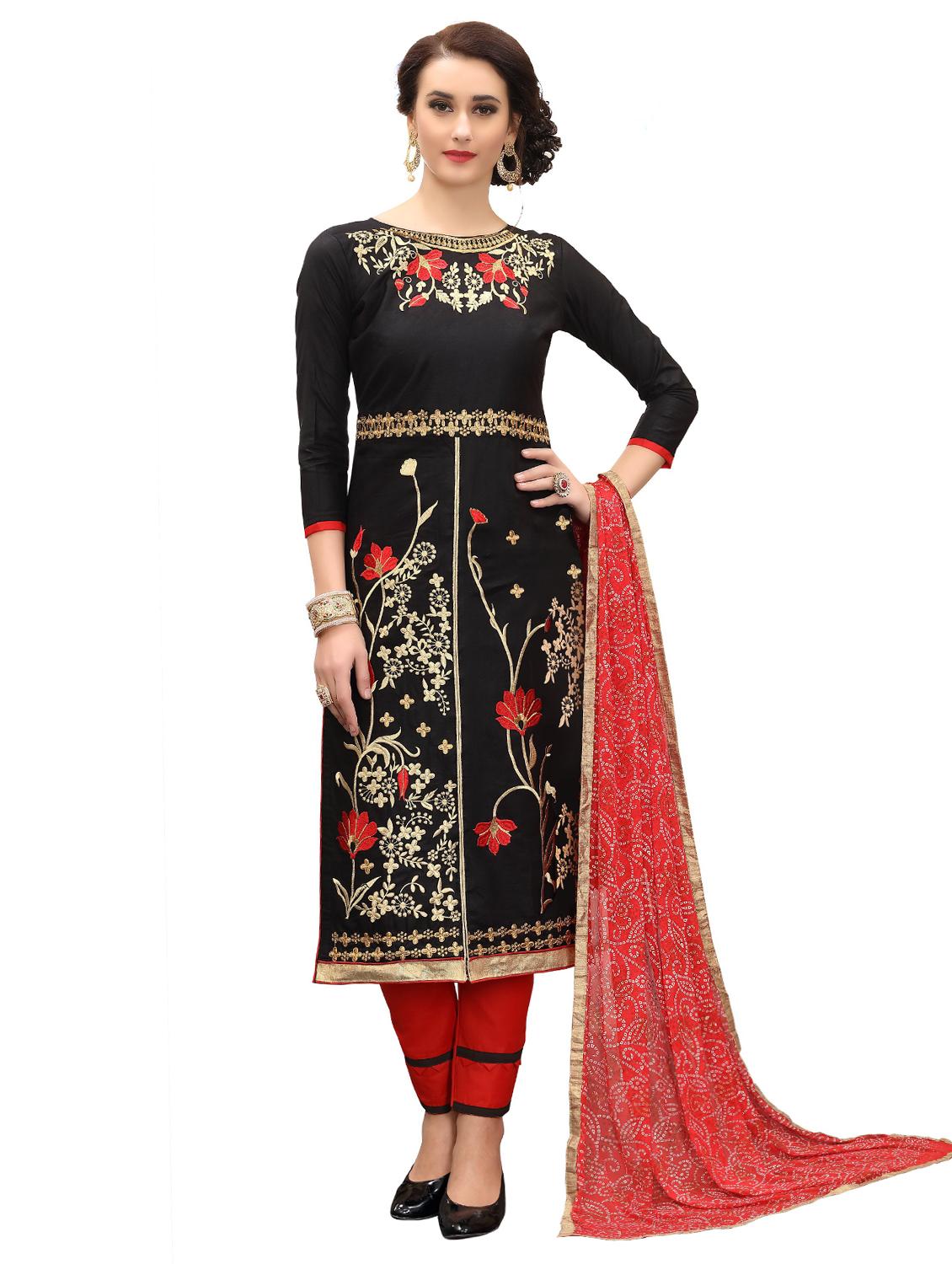  unstitched salwar suit - 18721199 -  Zoom Image - 0
