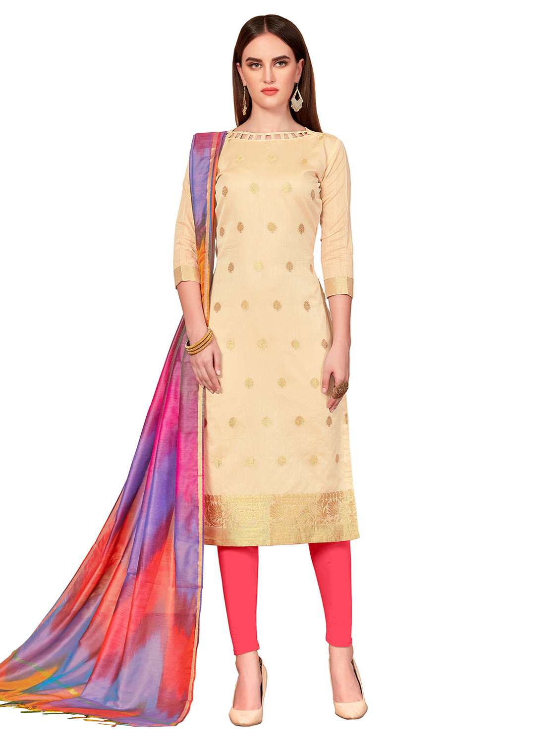 unstitched salwar suit