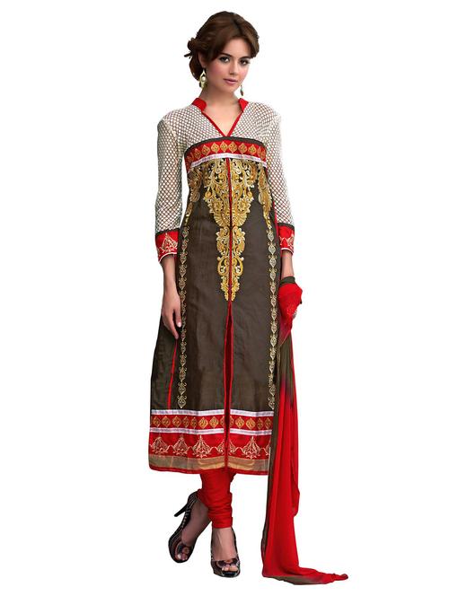 unstitched salwar suit - 18721242 - Standard Image - 0