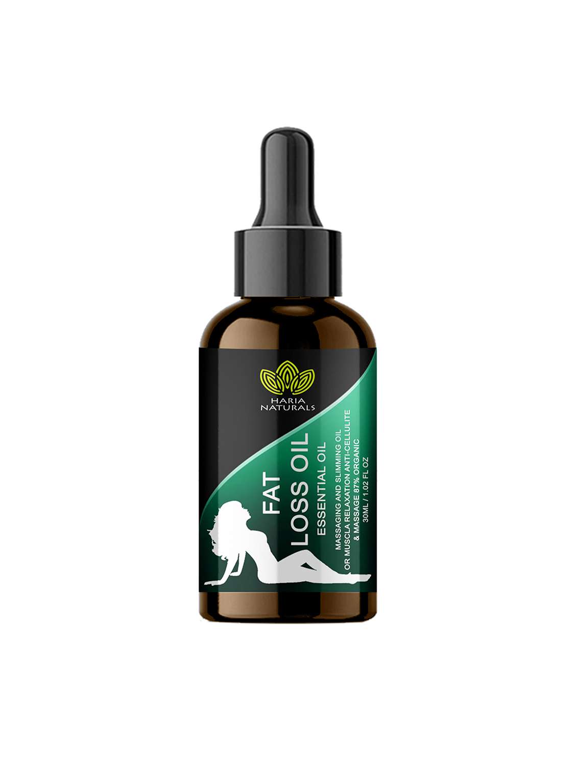 haria naturals fat loss oil  for stomach, hips & thigh fat loss 30ml (men & women) - 18722323 -  Zoom Image - 0