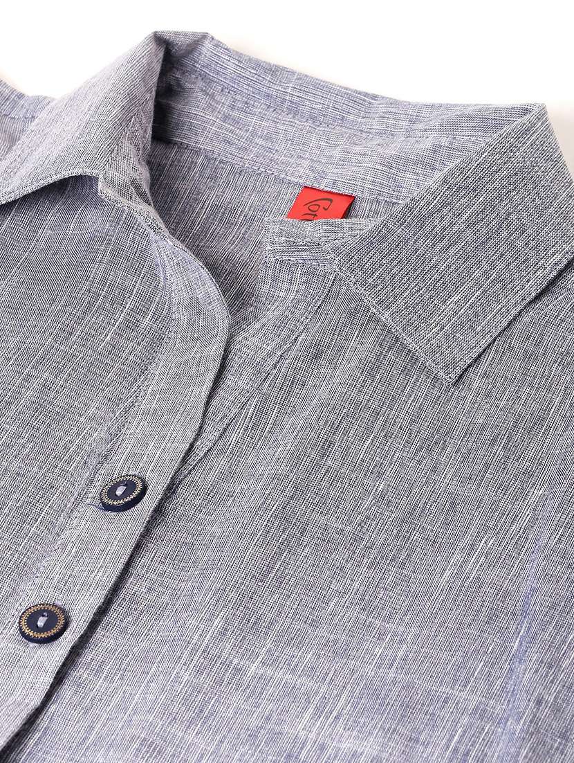 women's shirt solid dress - 18734496 -  Standard Image - 4