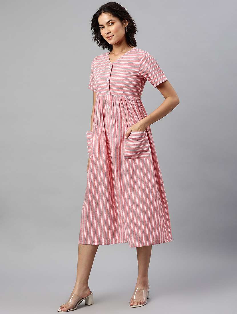women's  striped dress - 18734502 -  Standard Image - 1
