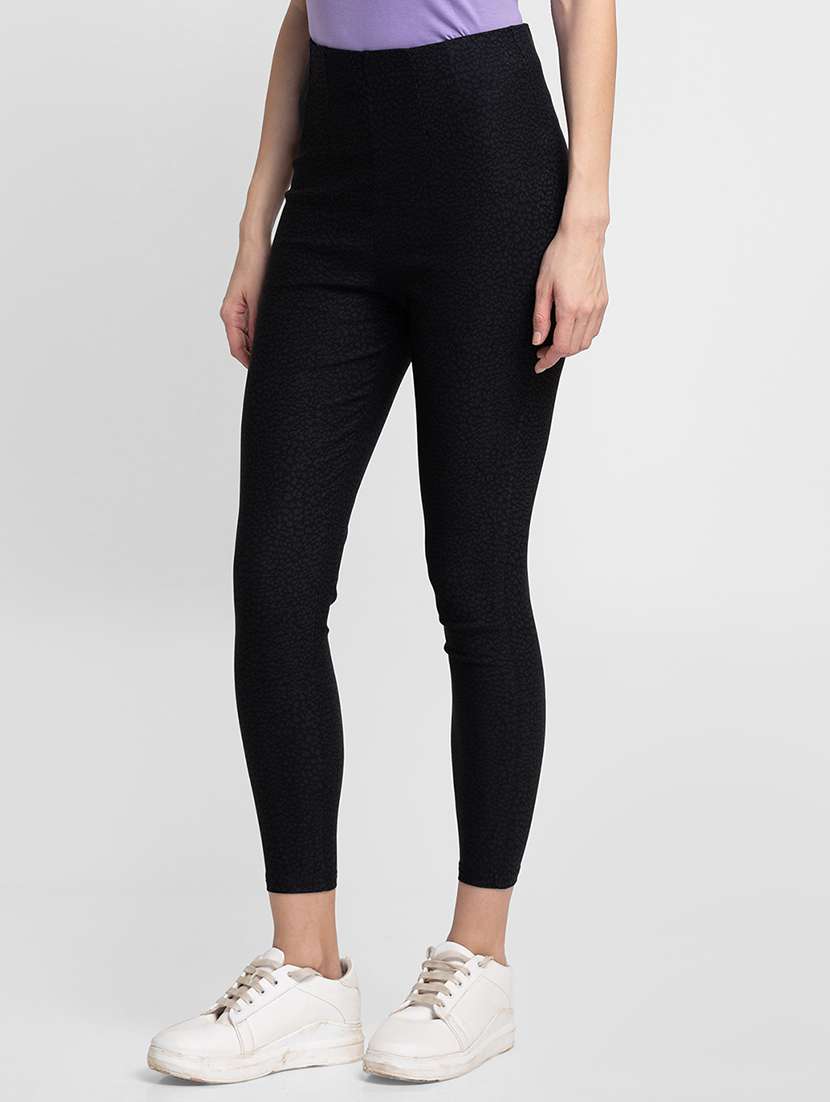 women self f designed cigarette trouser - 18734523 -  Standard Image - 1
