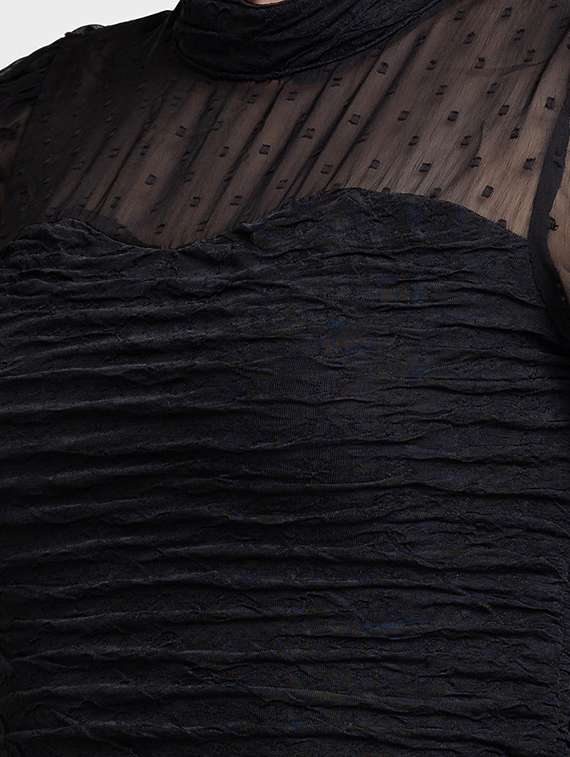 women's straight high neck top - 18734555 -  Standard Image - 4