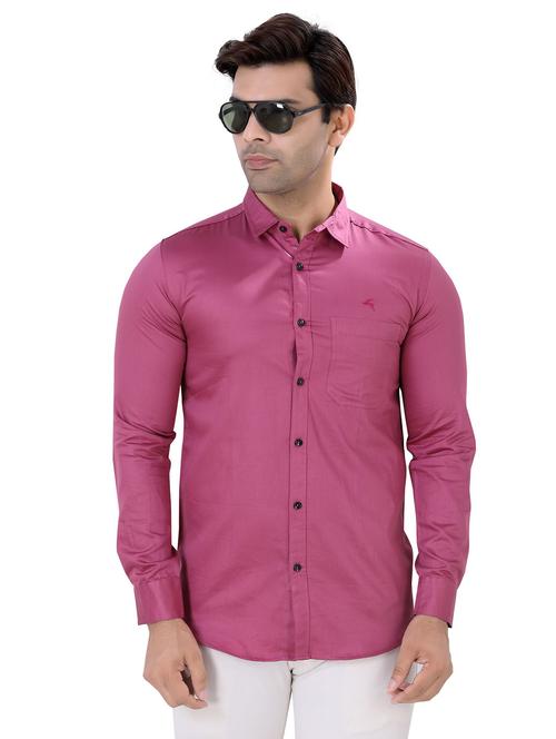 mens solid casual shirt - 18735806 - Standard Image - 0