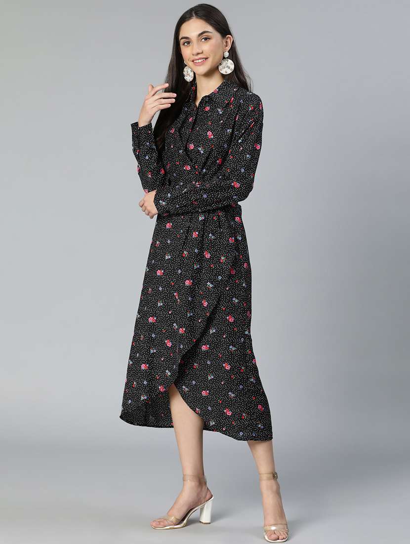 women's wrap floral dress - 18736219 -  Standard Image - 1