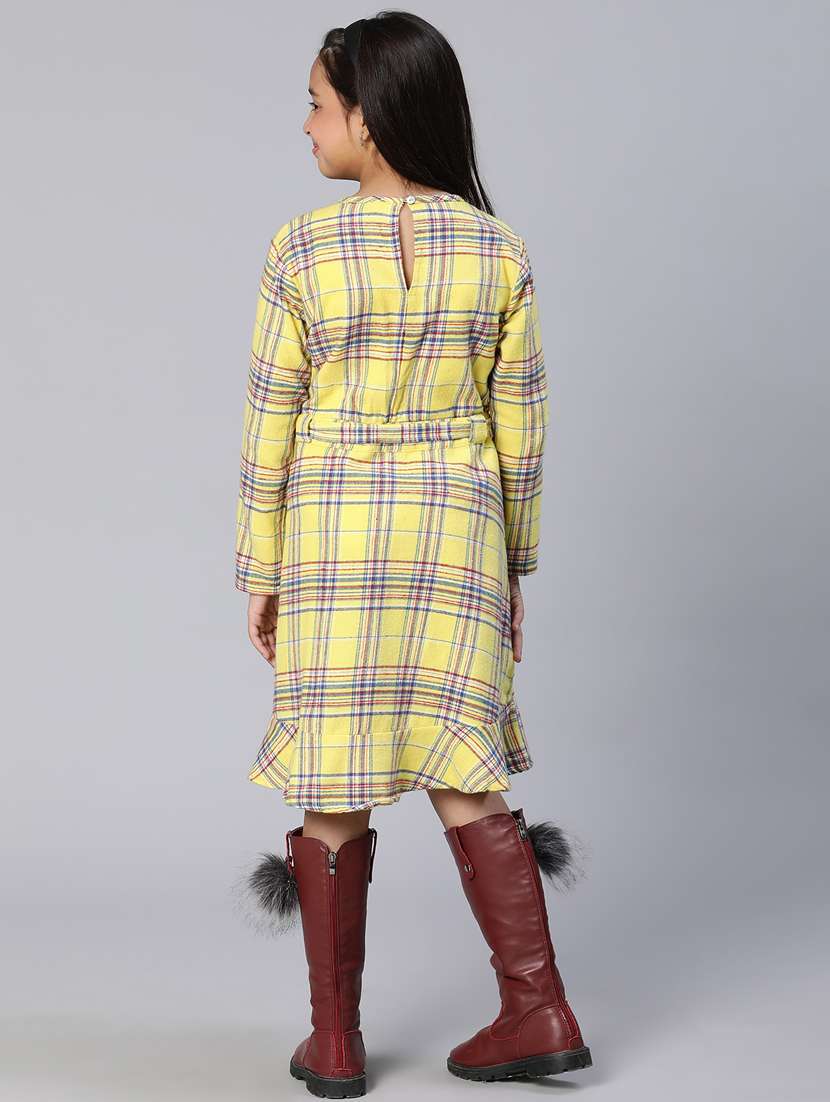 yellow cotton frock - 18736237 -  Standard Image - 4