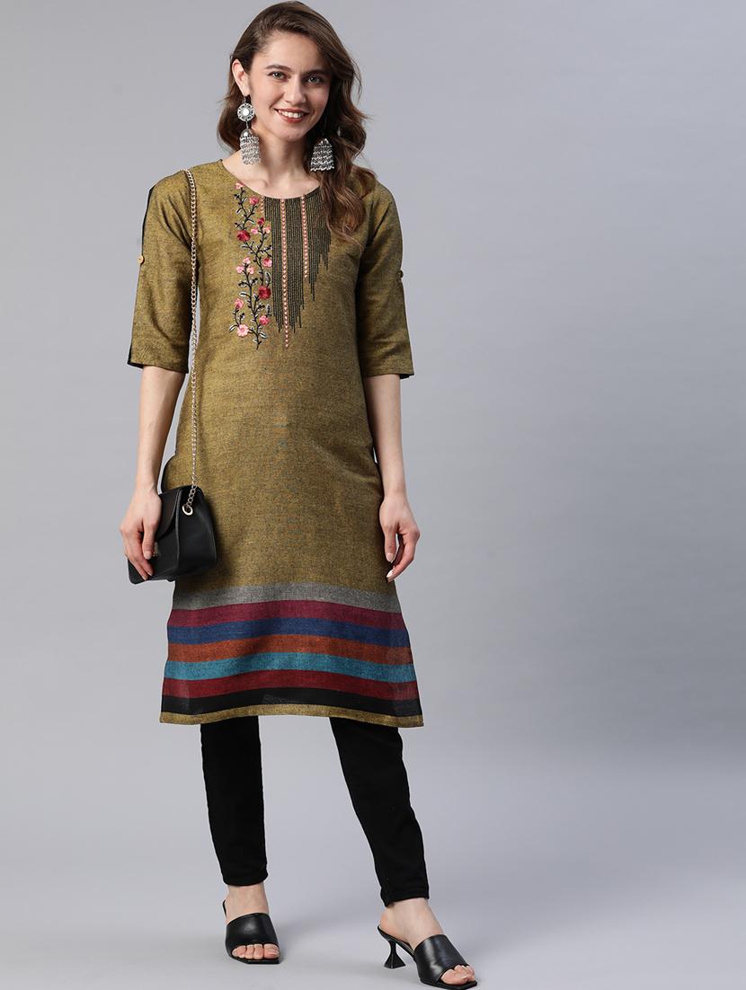 women's straight kurta - 18736371 -  Standard Image - 1