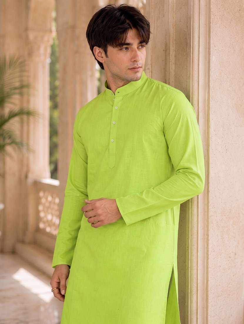 solid straight long kurta - 18736571 -  Standard Image - 1