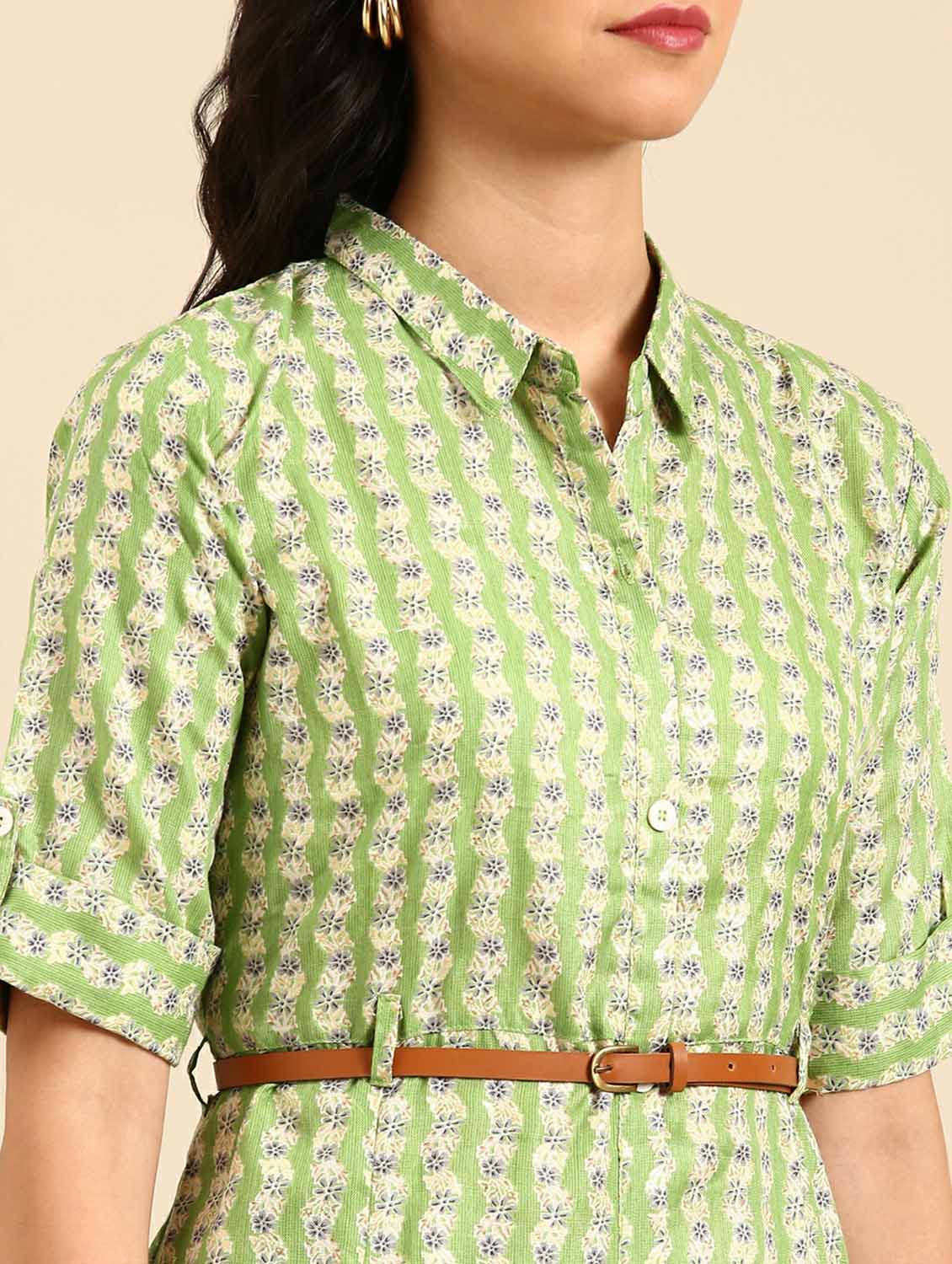 women's front slit kurta - 18736681 - Standard Image - 4