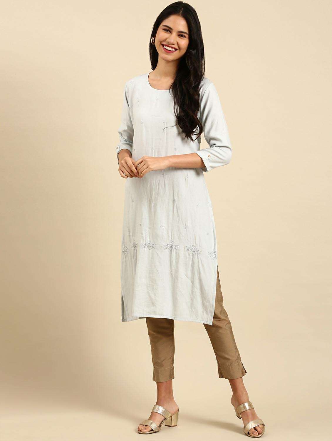 women's straight kurta