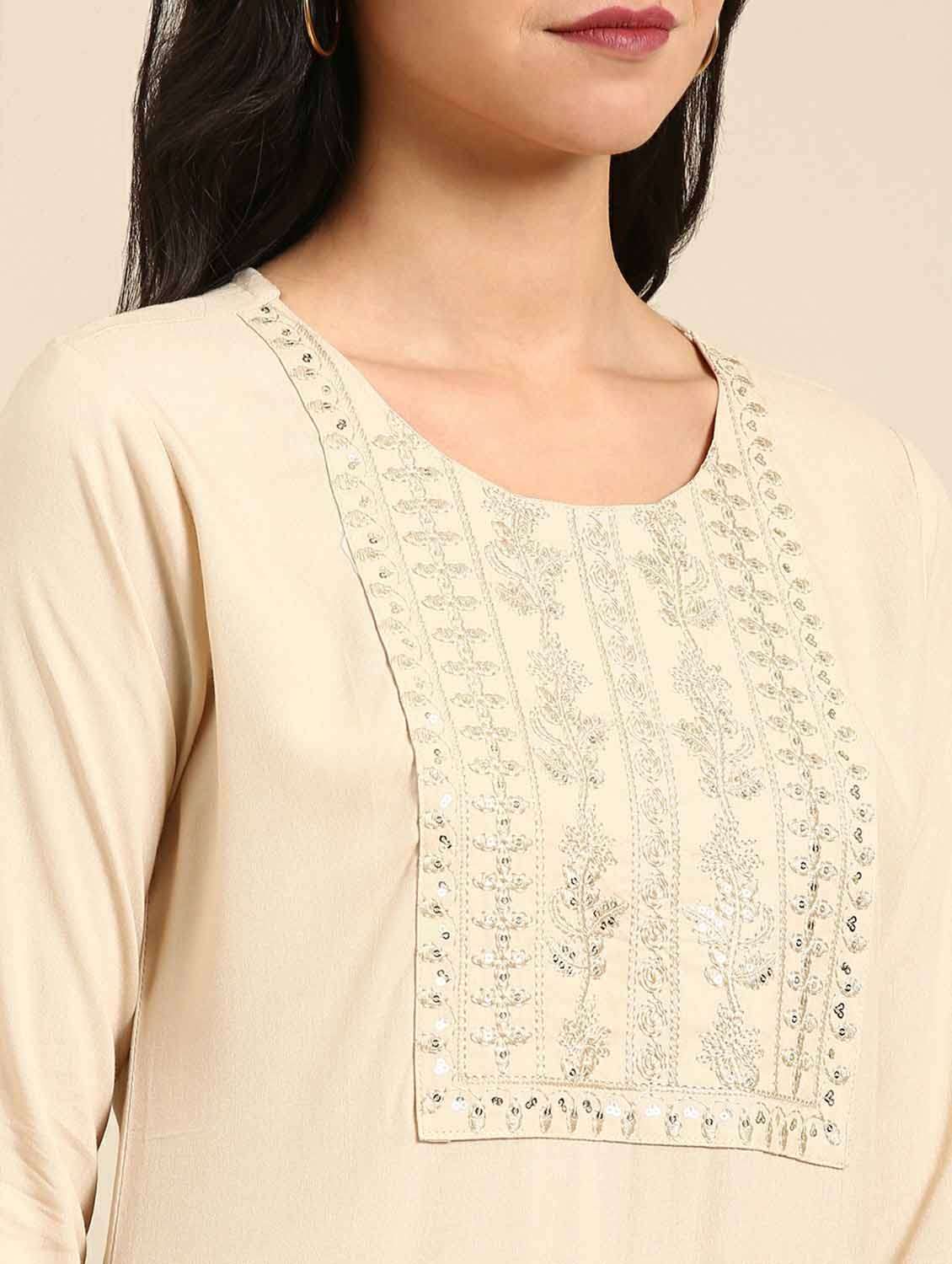 women's straight kurta - 18736693 -  Standard Image - 4