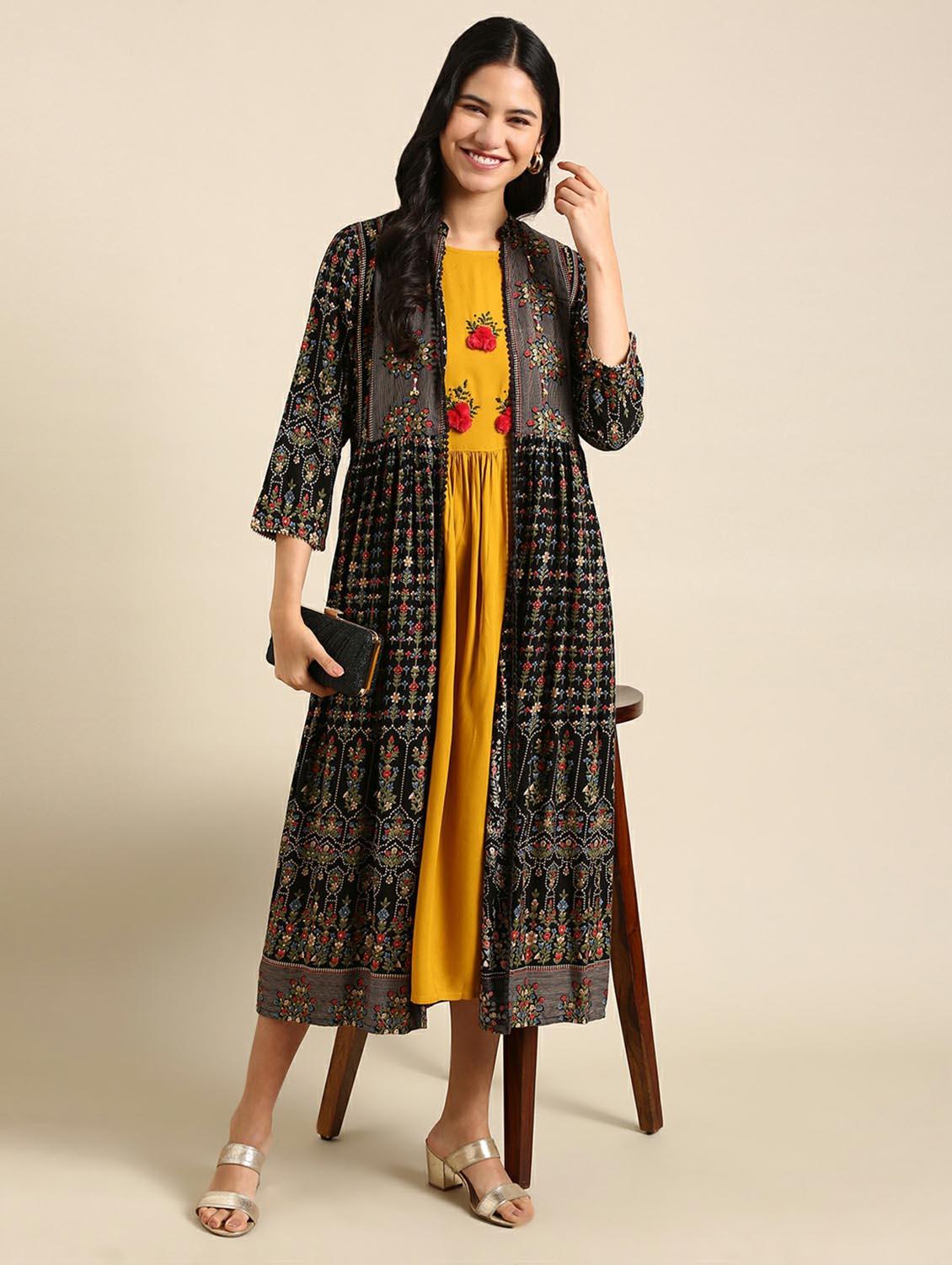 women's kurta with jacket kurta - 18736709 -  Zoom Image - 0