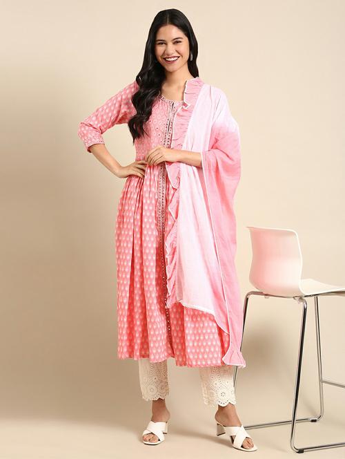 women's flared kurta - 18736719 -  Standard Image - 0