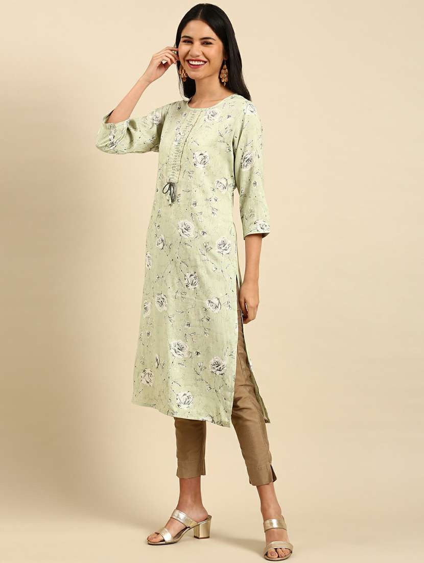 women's straight kurta