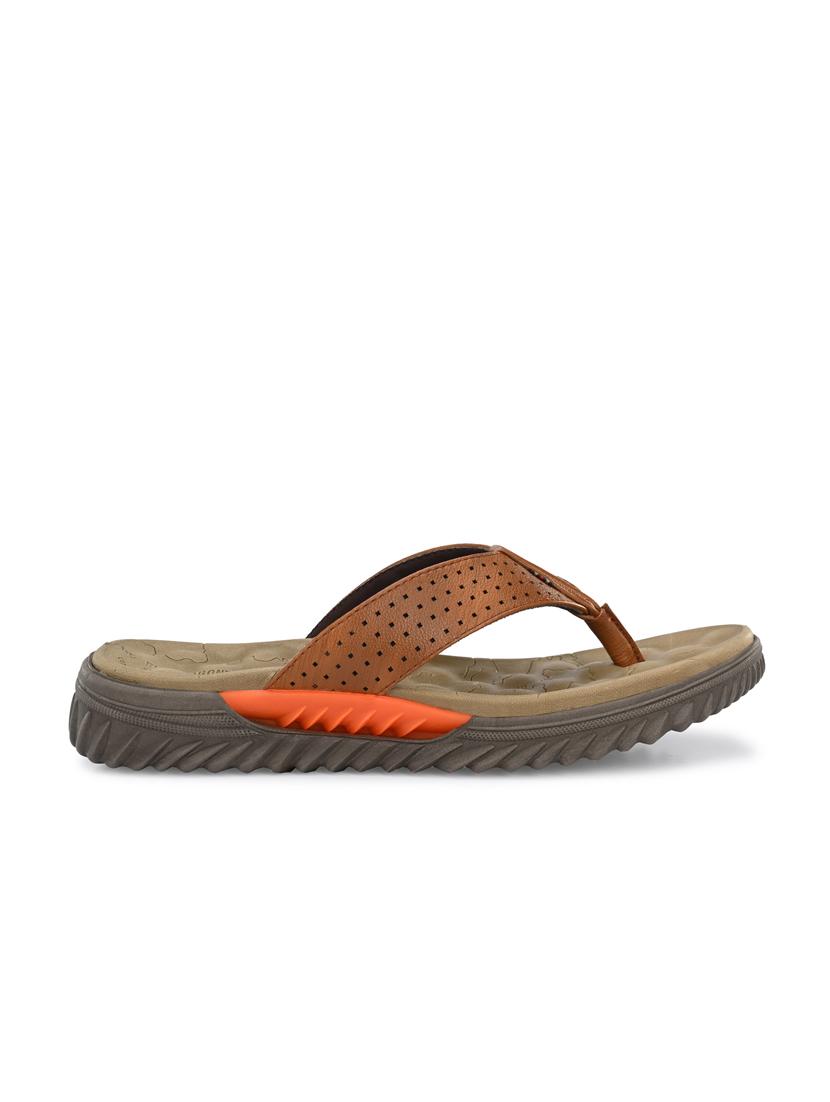 tan synthetic & mesh slip on slippers - 18736844 - Standard Image - 1