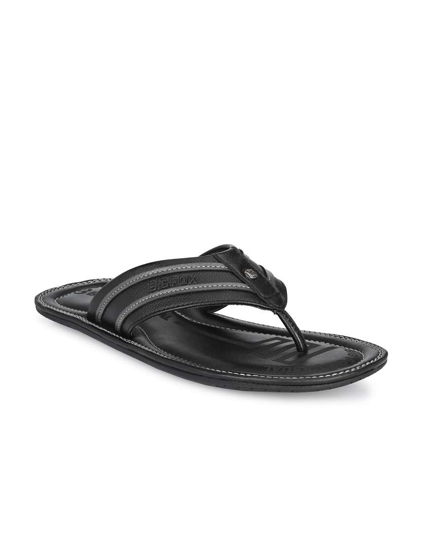 black synthetic & mesh slip on slippers - 18736865 -  Standard Image - 1