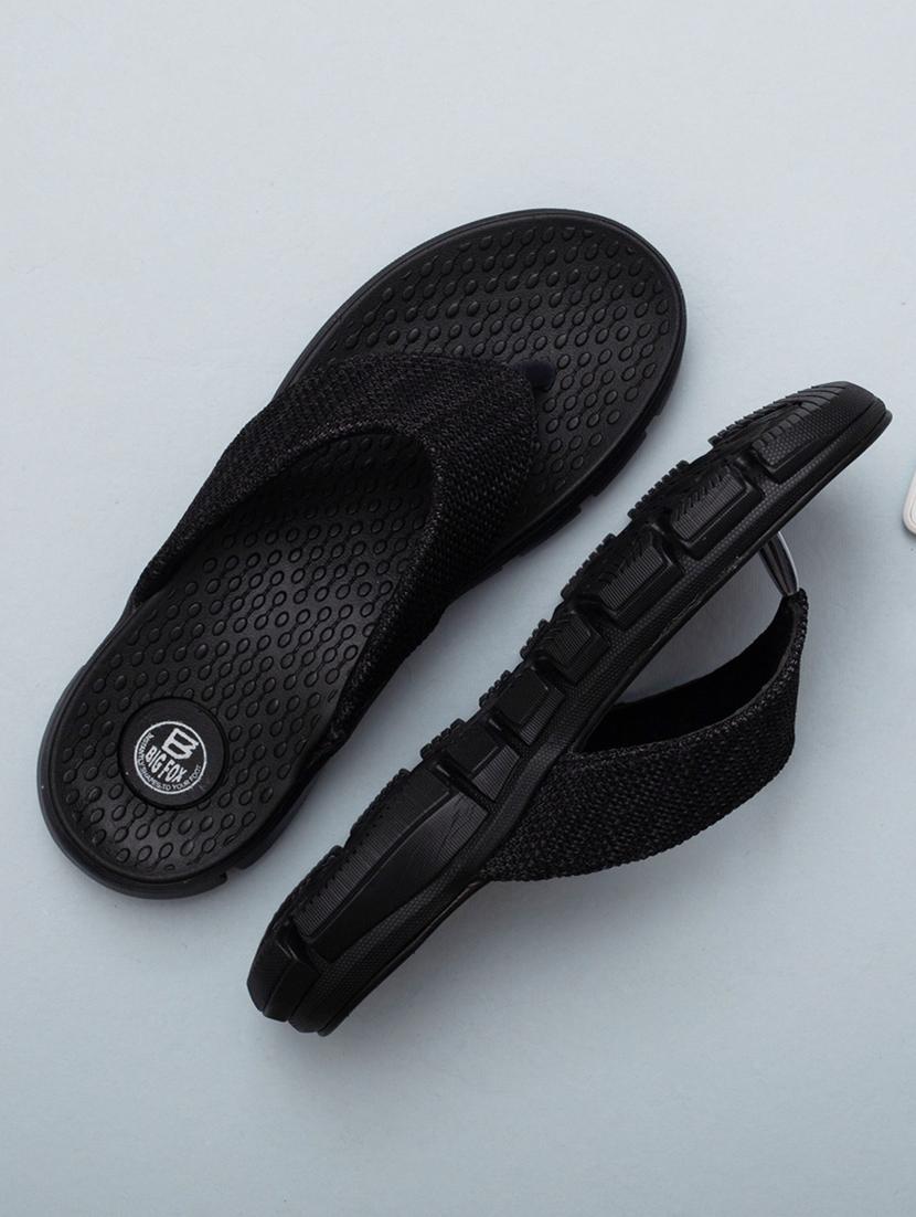 black mesh slip on slippers