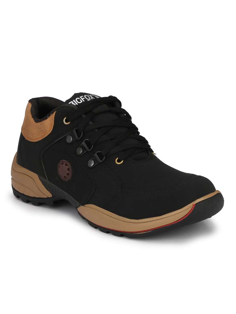 men trekking lace up sports shoes - 18736906 -  Standard Image - 1