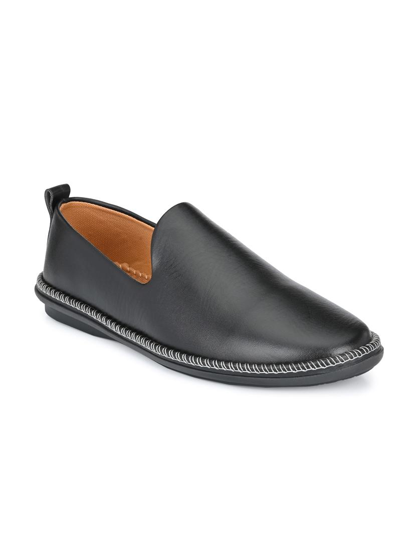 black tpr slip on slipons - 18736965 -  Zoom Image - 0
