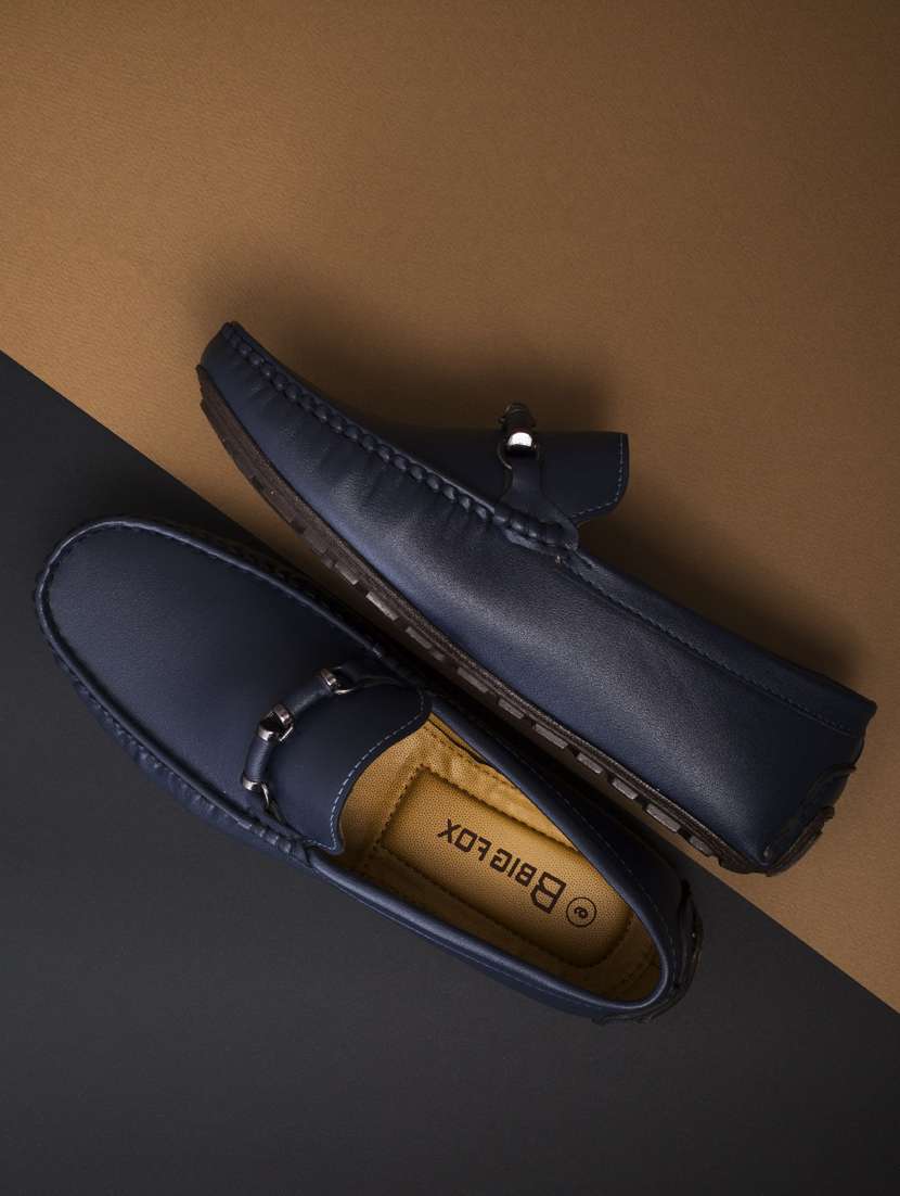 men slip on horsebit loafers