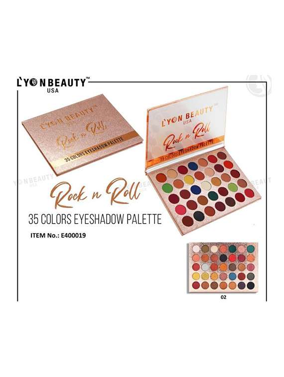 lyon beauty eyeshadow palette shade 02 35 g  (multi color)