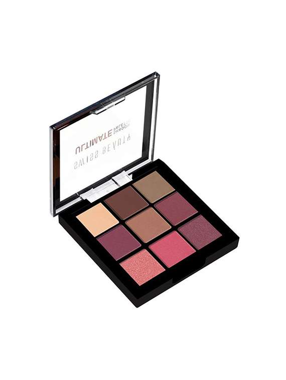 ultimate 9 pigmented colors eyeshadow palette| long wearing and easily blendable eye makeup palette