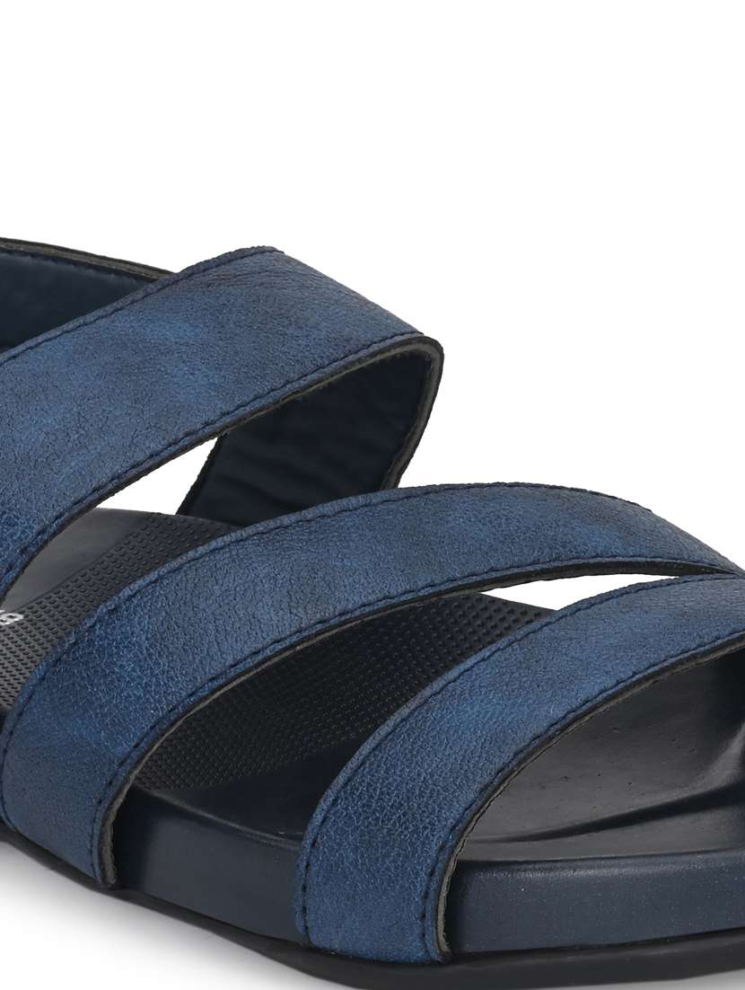 blue back strap sandal - 18737141 -  Standard Image - 4