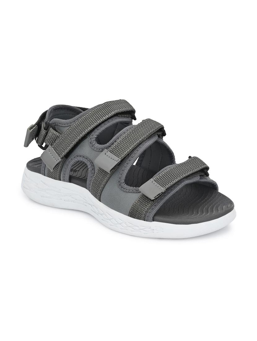 grey mesh slip on floaters - 18737146 -  Standard Image - 1