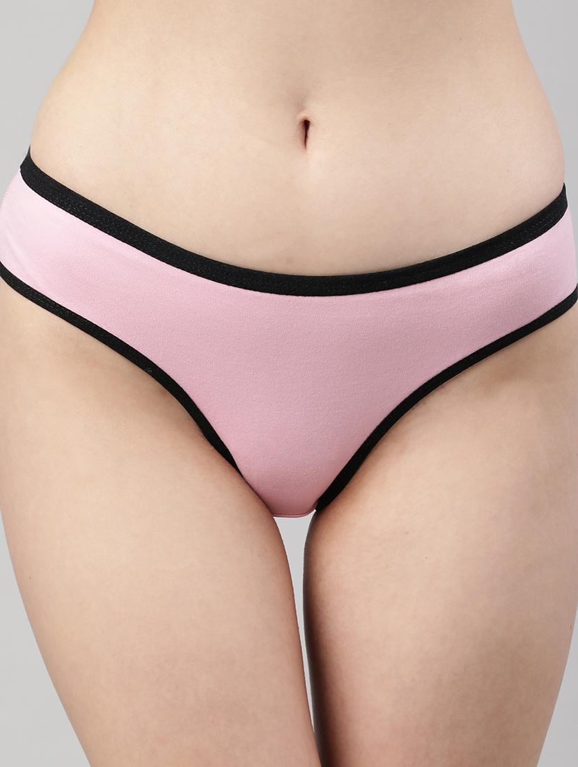 pink cotton hipster panty - 18737920 - Standard Image - 4