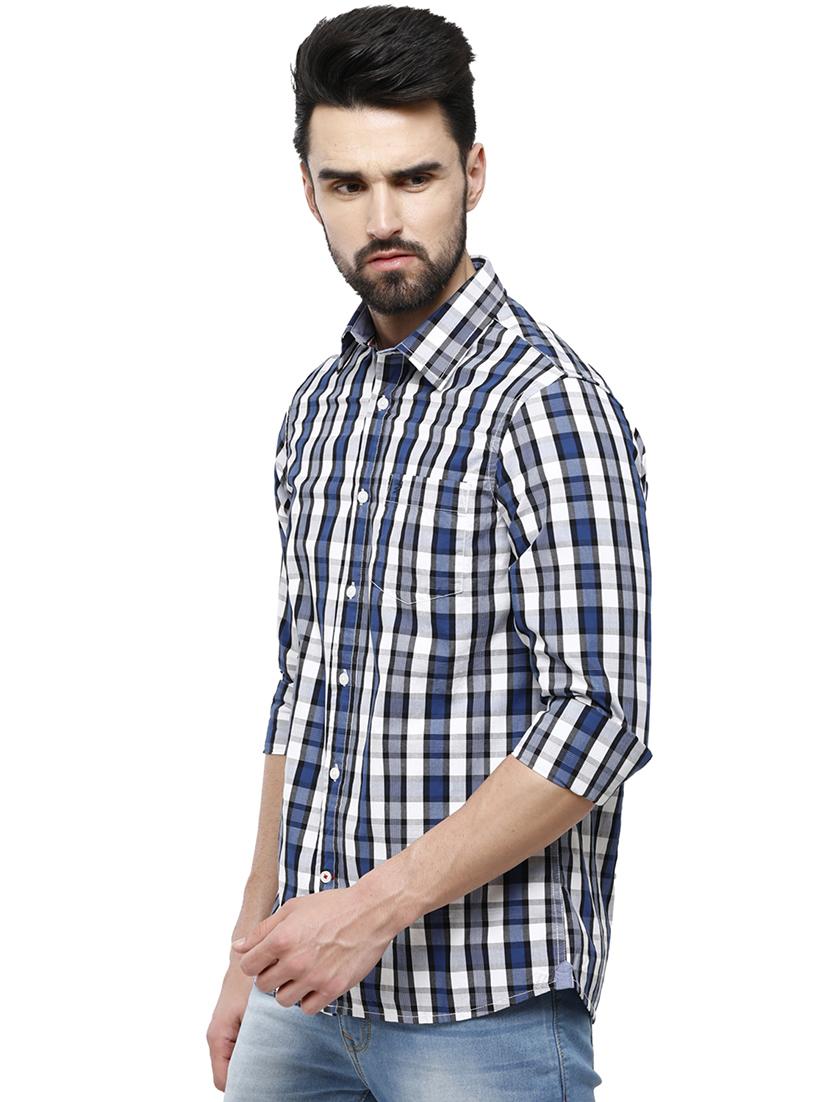men check print casual shirt - 18738293 - Standard Image - 1