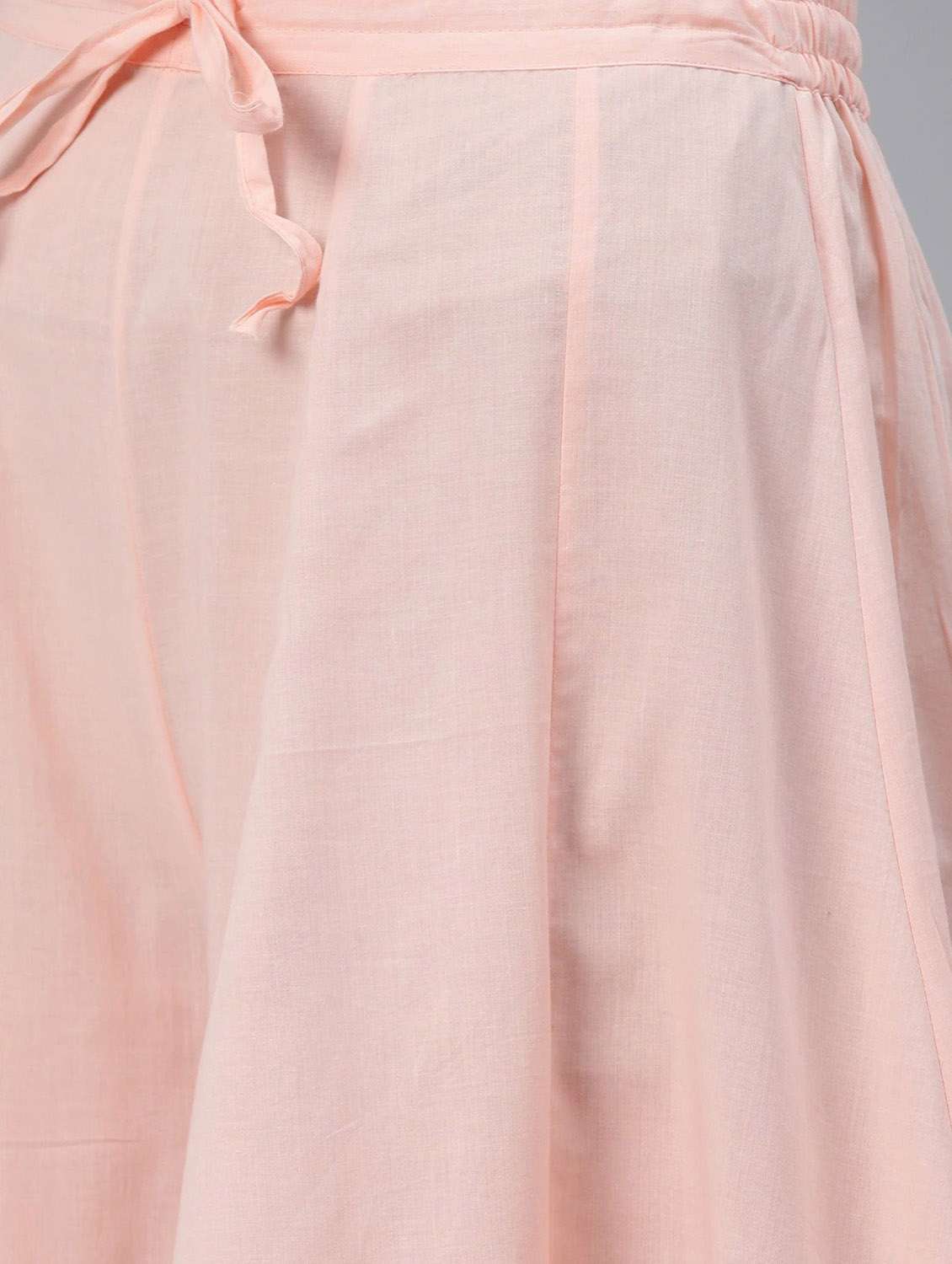 pink kurta palazzo set with dupatta - 18739084 -  Standard Image - 4